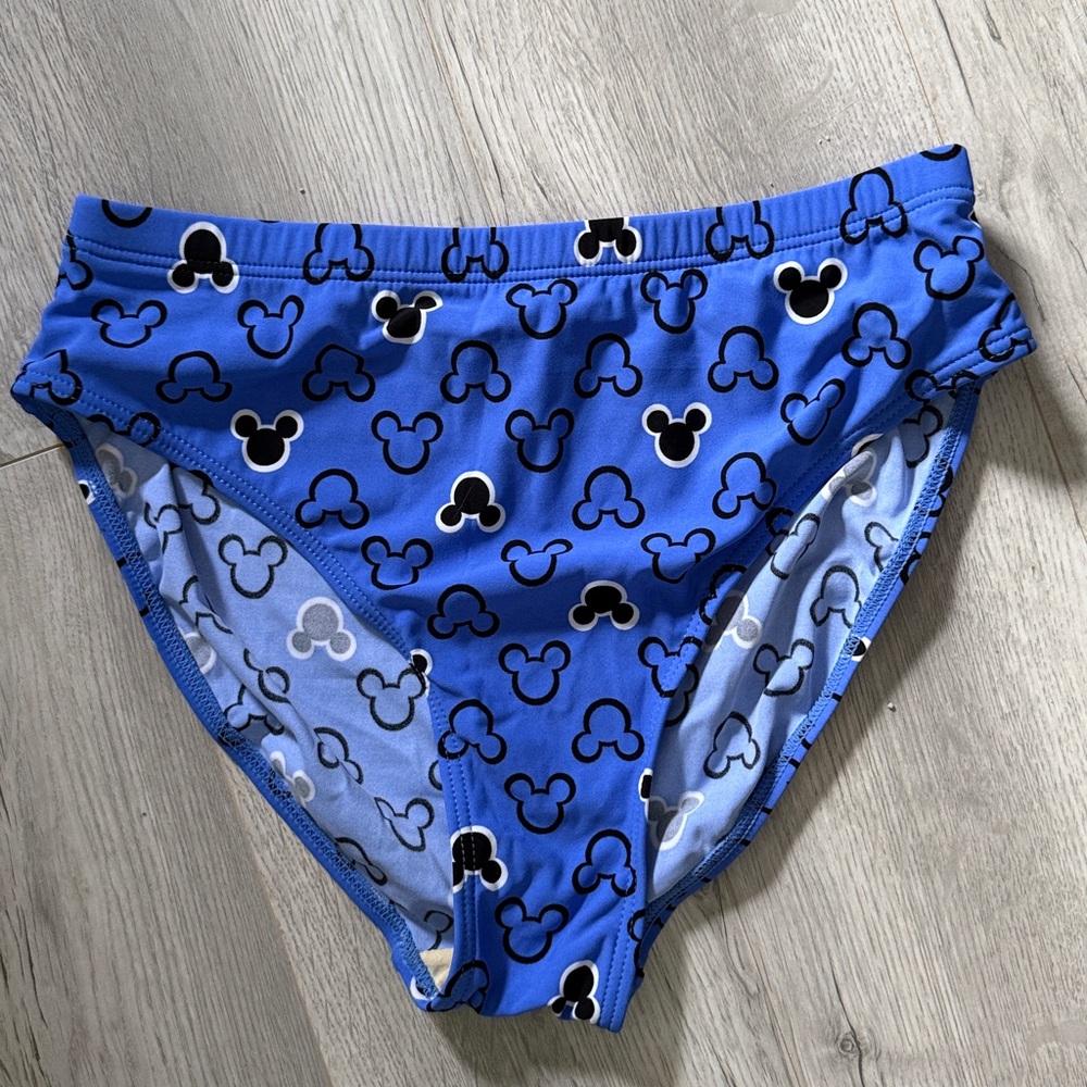 Disney Mickey Mouse icons swim bikini bottoms new size large